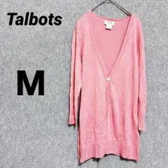 海外古着✨【Talbots】 ピンク カーディガン M