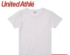 Tシャツ レディース 半袖 無地 綿100% 丸胴仕様 ホワイトのサムネイル