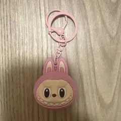 POPMART LABUBU ラブブ キーホルダー ピンク