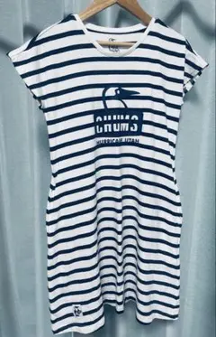大幅値下げ！ CHUMS 半袖 ボーダー Tシャツ Kid's XLのサムネイル