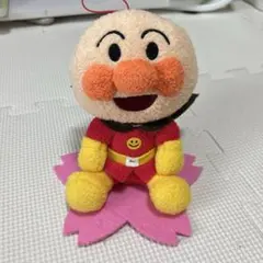 それいけ！アンパンマン　ころふわ　桜ぬいぐるみ　アンパンマン