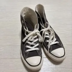 コンバース　ハイカット　ダークブラウン　24.5 最終値下げ‼️