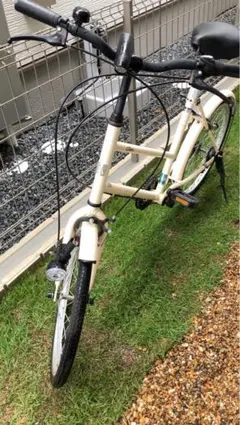 送料込 希少 CHARI-Q チョロQ 折りたたみ自転車 ホワイト チャリQ