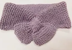 ハンドメイド ニットマフラー