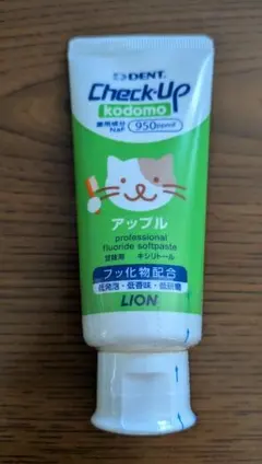 LION DENT Check-Up kodomo アップル 60g
