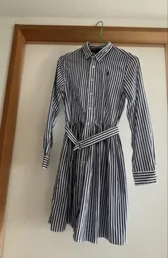 美品　ポロ ラルフローレン　シャツワンピース　サイズ16 150 160