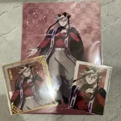 鬼滅の刃 アニプレックスオンラインくじ　クリア色紙 童磨