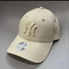 【海外限定色】NEW ERA ニューエラ NY キャップ オフホワイト