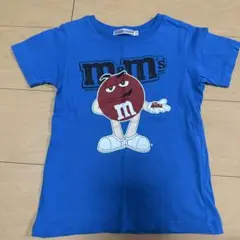 M&M's キャラクター Tシャツ 青