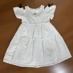 Algy girl ホワイトレースワンピース 【140】半袖のサムネイル