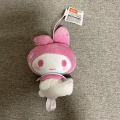 【新品未使用】モンチッチ×マイメロディ・クロミ⭐️おすわりぎゅっとマスコット