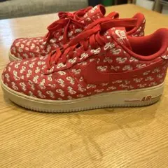 Nike Air Force 1 レッド 総柄
