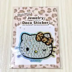 【正規品】 ハローキティ ジュエリーデコステッカー キティ　サンリオ　シール