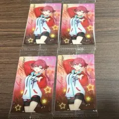 バラ可 宝鐘マリン 4枚 最新弾 ホロライブ ウエハース カード vol.5弾