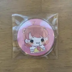 カラフルピーチ　のあ　直筆イラスト　缶バッジ