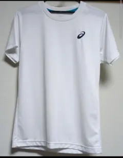 【美品】ASICS Tシャツ ホワイト Mサイズ