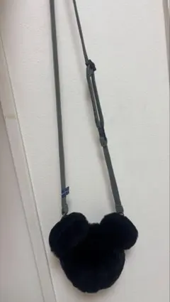 ミッキーマウス型　ファッションバッグ 黒