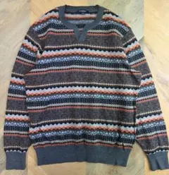 Burberry M 幾何学模様 ニットセーター　レディースニット　y42