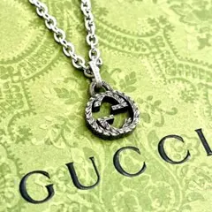 新品⭐️激渋GUCCI グッチ インターロッキングGベネチアン ネックレス