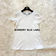 BURBERRY BLUE LABEL 半袖Tシャツ 白 ロゴ ホワイト Mのサムネイル