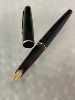 MONTBLANC モンブラン 万年筆 ゴールド ペン先14K (585) - メルカリ