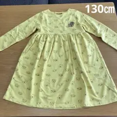 E*e様 グラニフ　トムとジェリー　イエロー　ワンピース 130