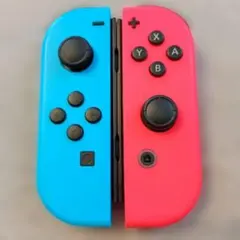 【美品純正完動品】任天堂 Joy-Con コントローラー 青赤③