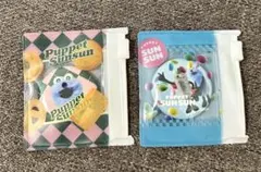 パペットスンスン キャンディストア ポップアップ 缶バッジ ポーチ