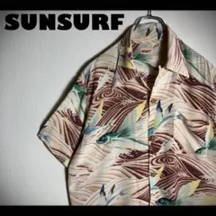 美品】SUNSURF ショートパンツ 葉 総柄 レーヨン 日本製 緑 M - メルカリ