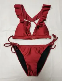 ETRE TOKYO フリル水着 レッドのサムネイル