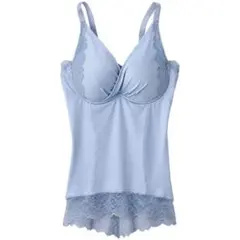 ソフトシェイプブラ付きキャミ(トリンプ)(ノンワイヤー・カップ付きキャミソール)