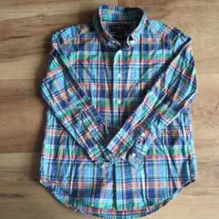 Ralph Lauren チェック柄 長袖シャツ 4/4T