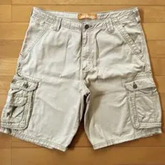 Lee DUNGAREES カーゴショートパンツ ベージュ サイズ34