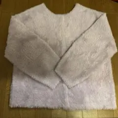 プラステ　フェザーヤーン2WAYカーディガン