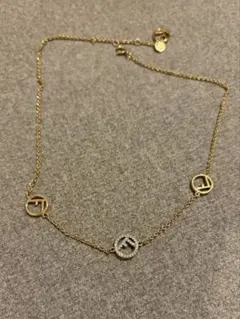 FENDI エフイズフェンディ ネックレス ゴールド