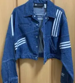 値下げ交渉可】Re:Re:Garden adidas リメイクデニムジャケット - メルカリ