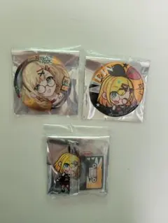 初音ミク ドン・キホーテコラボ バンドver 鏡音リン缶バッジ、アクリル
