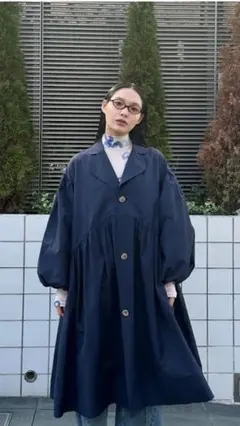 週末限定セール！POPPYギャザーバルーンジャケットスプリングコートあさぎーにょ 週末限定セール！POPPYギャザーバルーンジャケットスプリングコート