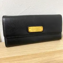 マークバイマークジェイコブス ゴールドプレート 本革 レザー 長財布 ウォレットのサムネイル