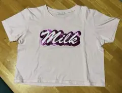 MILK Sparkle Tシャツ　ピンクのサムネイル