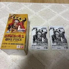 ワンピースカード 世界最強の戦士 1BOX プロモ2パック付 Joshin当選品