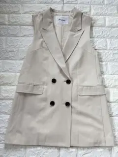 【未使用】グレースコンチネンタル グレージュ　秋色ジレ【美シルエット】