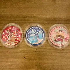 ディズニー　刺繍缶バッジ