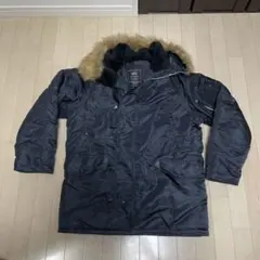 【最終値下げ‼️】アルファ インダストリー ミリタリージャケット　ファー付き