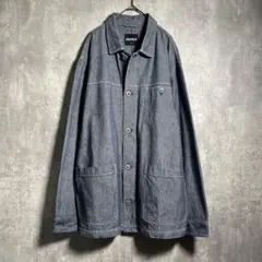 ◆【美品】OLD UNIQLO｜ユニクロ，デニムジャケット，カバーオール