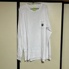 HUF 長袖 ポケットTシャツ ホワイトのサムネイル