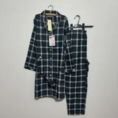 残り1点 新品 M〜L 授乳しやすいマタニティパジャマ Wガーゼ 犬印 薄手