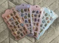 イタリアンブレインロット ぷくぷくシール 立体シール ４枚セット