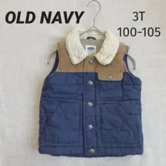 オールドネイビー　キッズ　ダウンベスト　中綿ベスト　100㎝-105㎝　紺