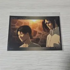 進撃の巨人　ブロマイド　リヴァイ　ハンジ